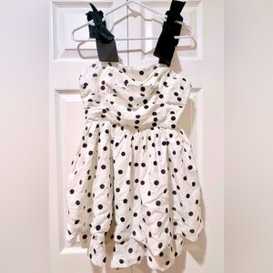 En Saison Charming Polka Dot Harley Romper Dress. Size Medium NWOT